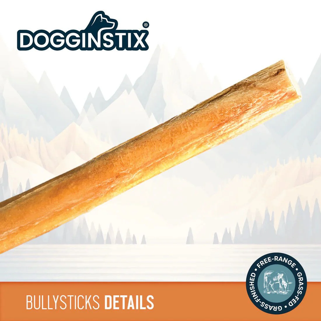 Dogginstix Bully Stick Dog Chew, All-Natural, Grass-Fed Beef, Odor-Free - Image 10