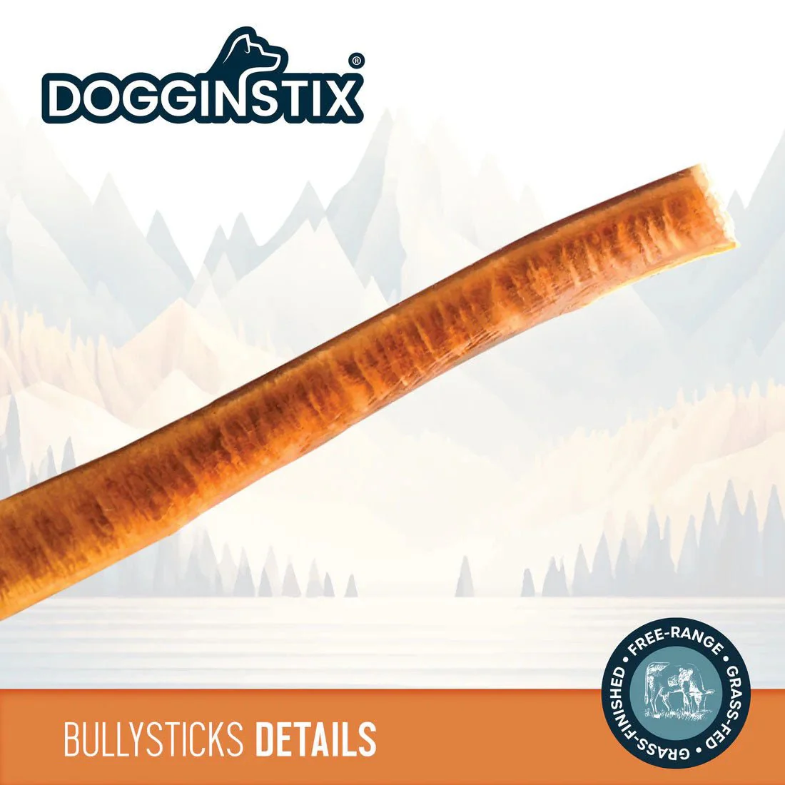 Dogginstix Bully Stick Dog Chew, All-Natural, Grass-Fed Beef, Odor-Free - Image 6