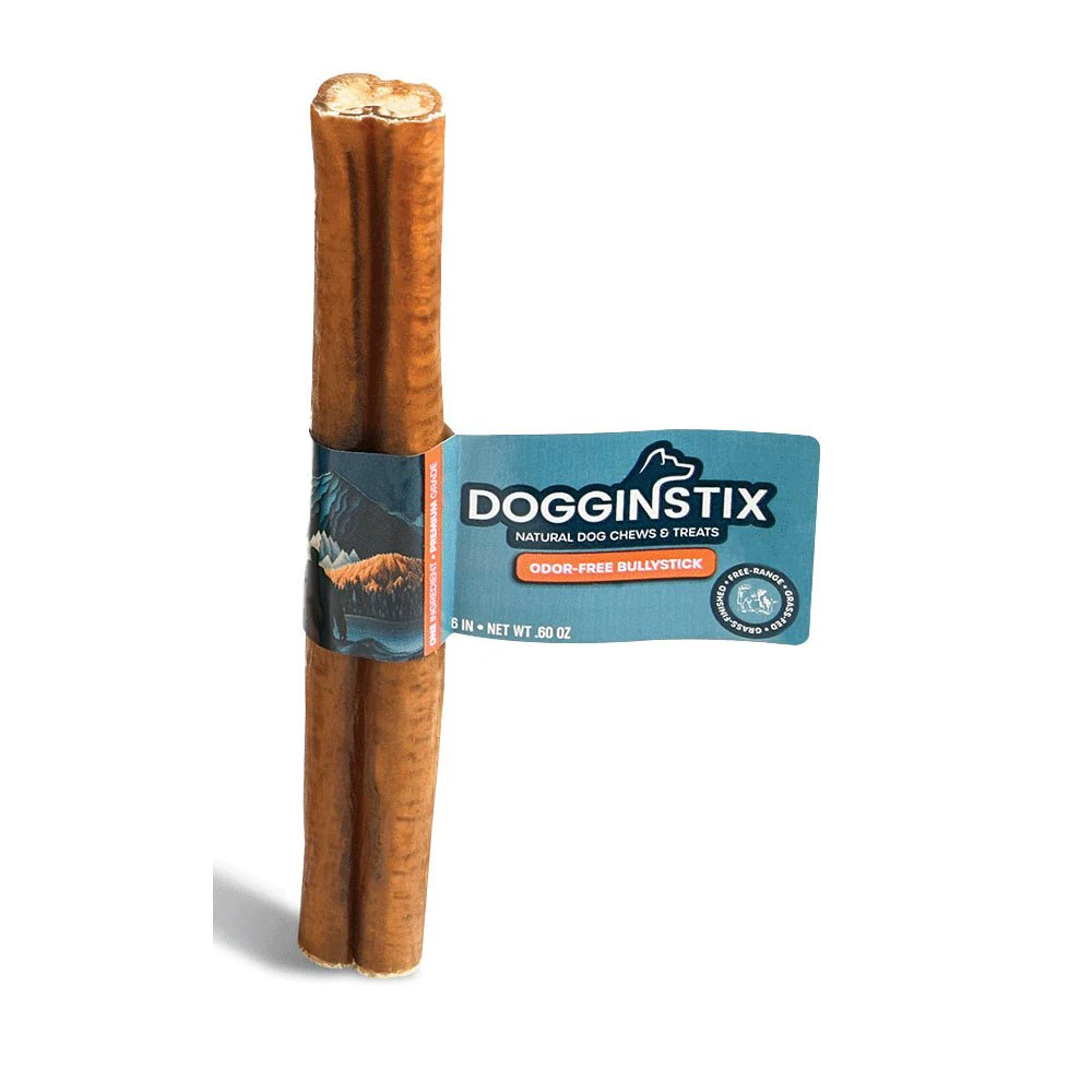 Dogginstix Bully Stick Dog Chew, All-Natural, Grass-Fed Beef, Odor-Free - Image 9