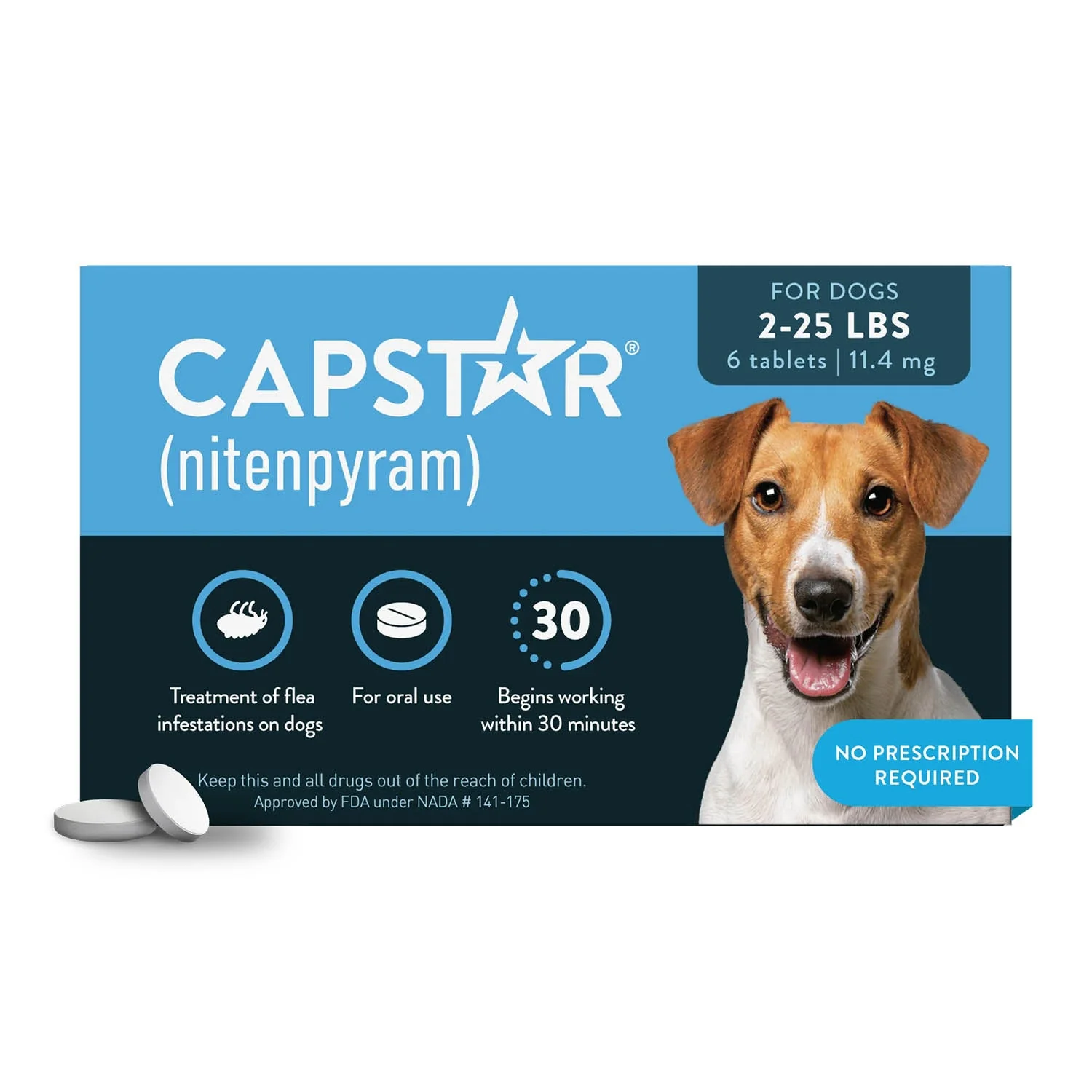 Capstar Oral Flea Treatment for Dogs