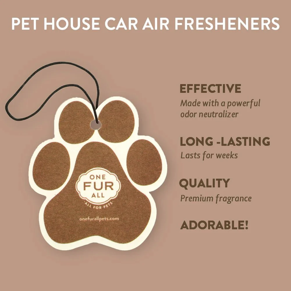 Pet House Car Fresheners, Pet Odor Eliminator, Natural Air Freshener, Non-Toxic Car Scent, Long-Lasting Pet-Friendly Fragrance, 100% Plant-Based, Safe for Dogs & Cats, Made in USA - Image 4