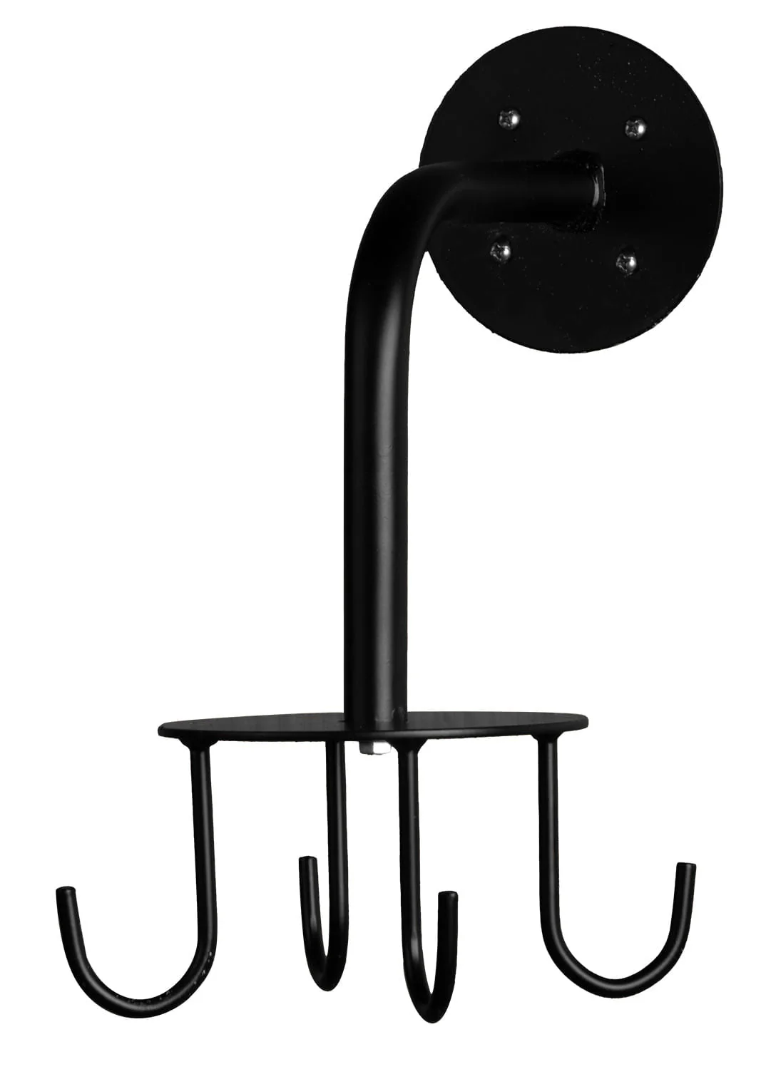 Jeffers 4 Hook Rotating Carousel Horse Bridle & Halter Wall Mount Rack
