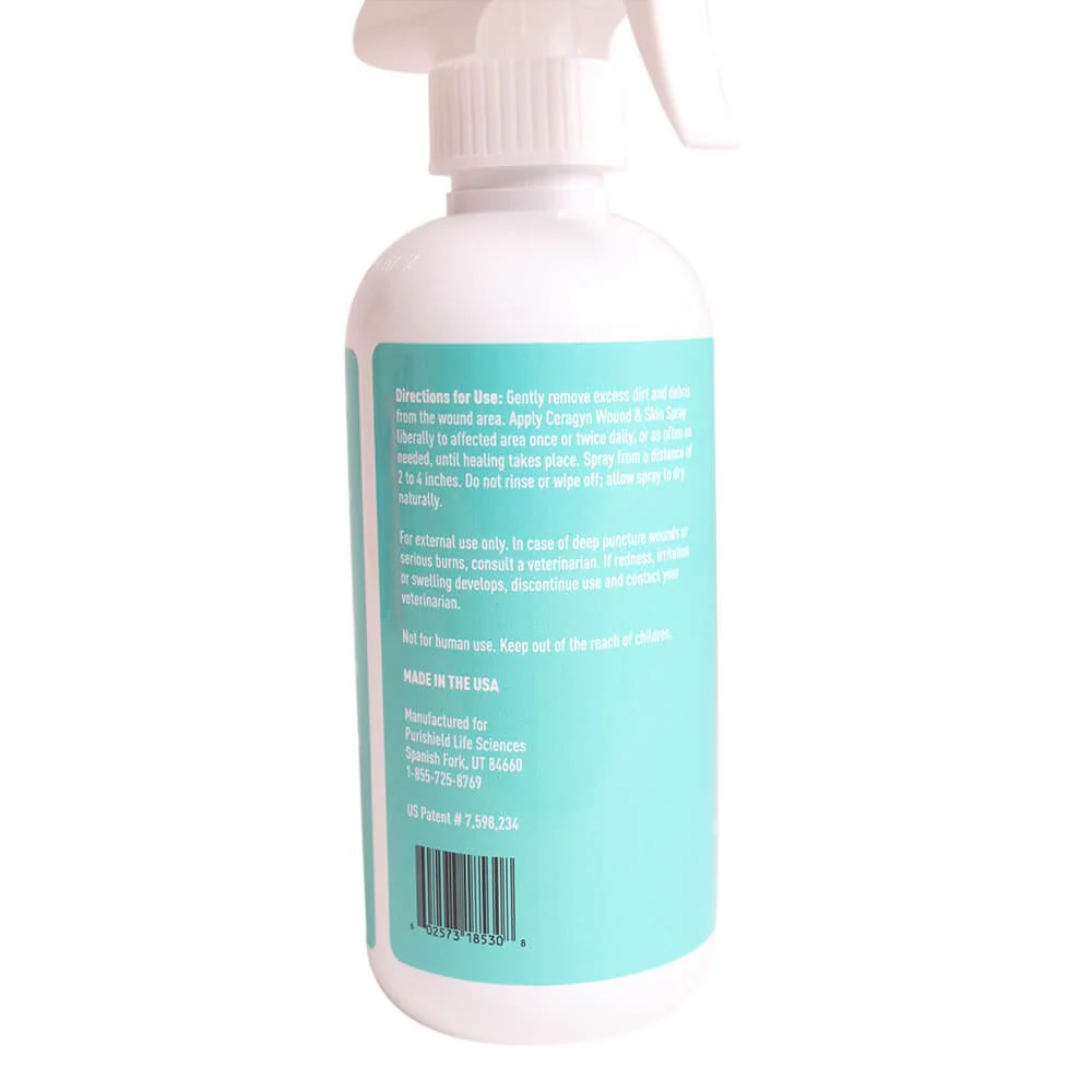 Ceragyn Wound & Skin Formula Antimicrobial Spray for Pets & Livestock - Image 6