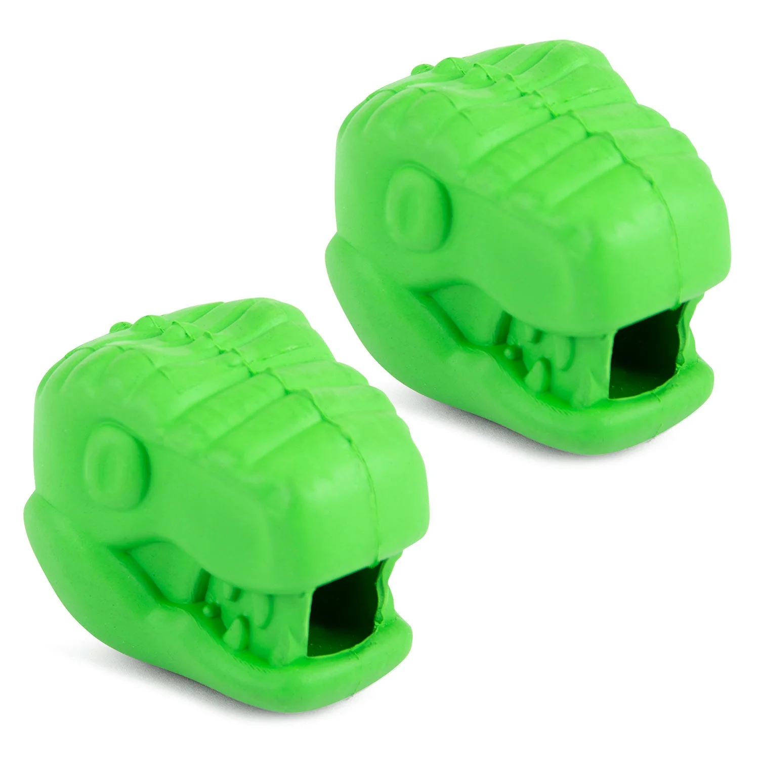 Jeffers T-Rex Natural Rubber Treat Dispensing Dental Dog Chew Toy for Medium Chewers with Vanilla Scent - Image 19