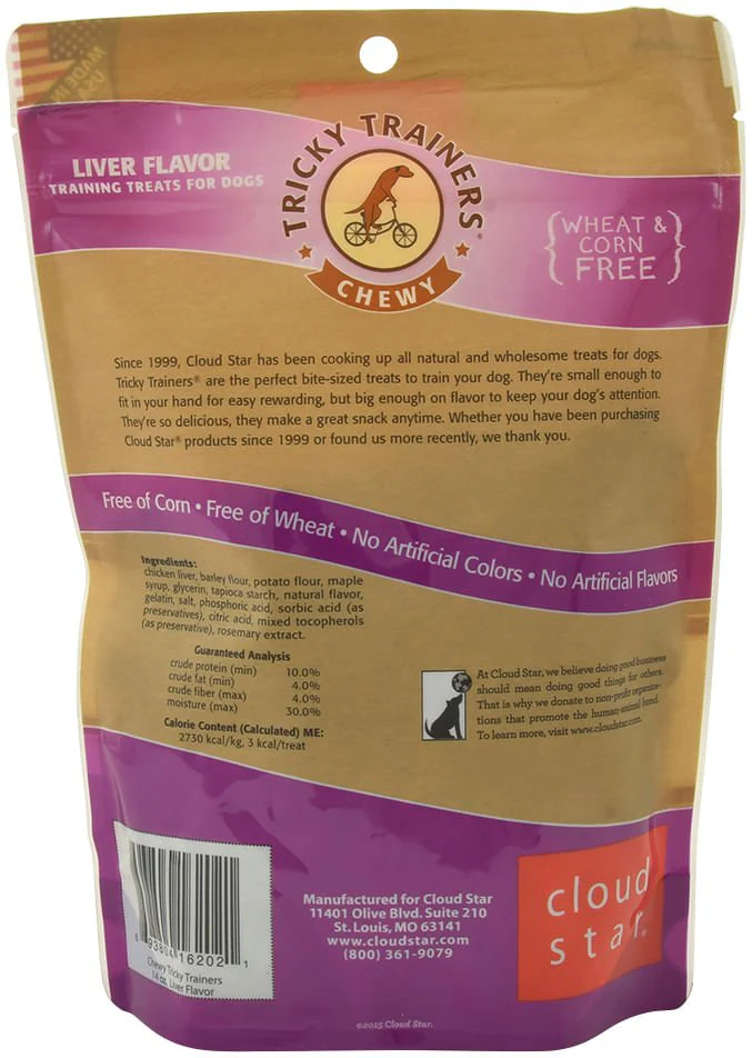 Cloud Star Chewy Tricky Trainers Soft & Chewy Training Treats for Dogs - All-Natural, Low-Calorie - Image 10