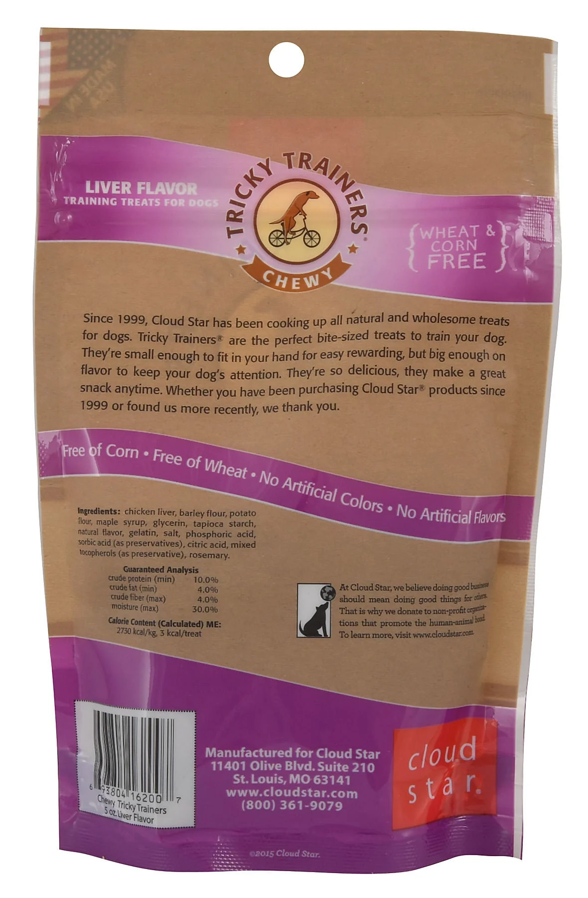 Cloud Star Chewy Tricky Trainers Soft & Chewy Training Treats for Dogs - All-Natural, Low-Calorie - Image 4