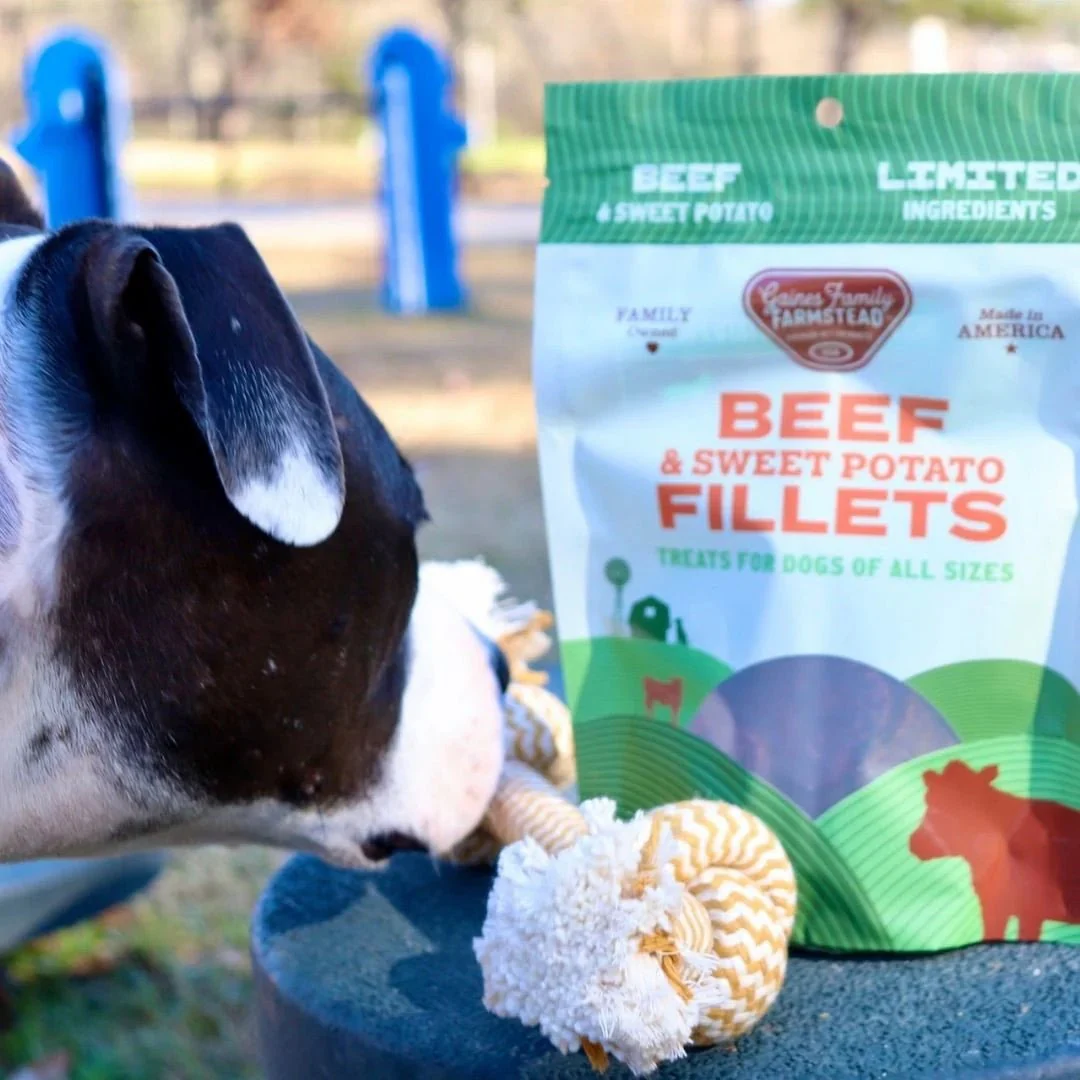 All Natural Meat & Sweet Potato Fillets Dog Treats – Limited Ingredient, Made in USA - Image 16