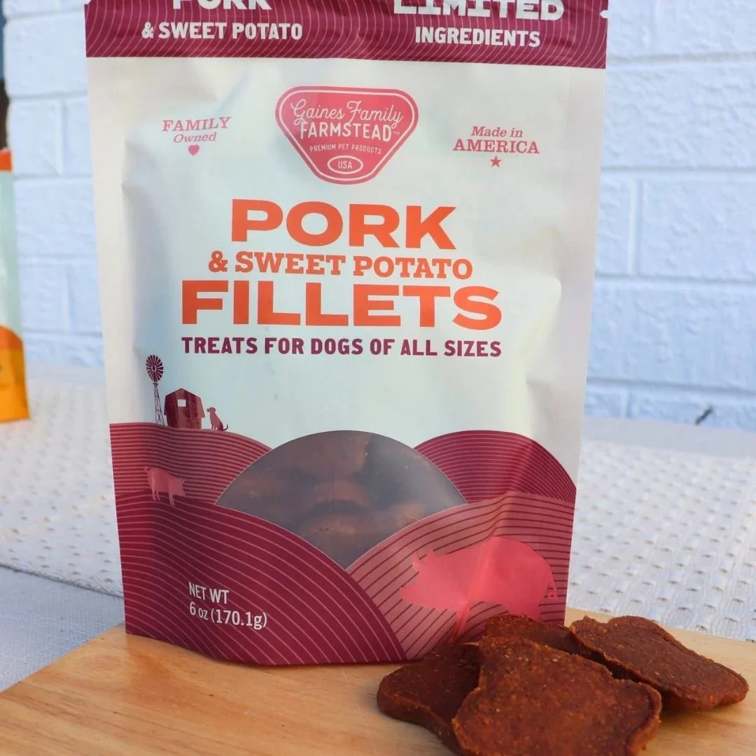 All Natural Meat & Sweet Potato Fillets Dog Treats – Limited Ingredient, Made in USA - Image 22