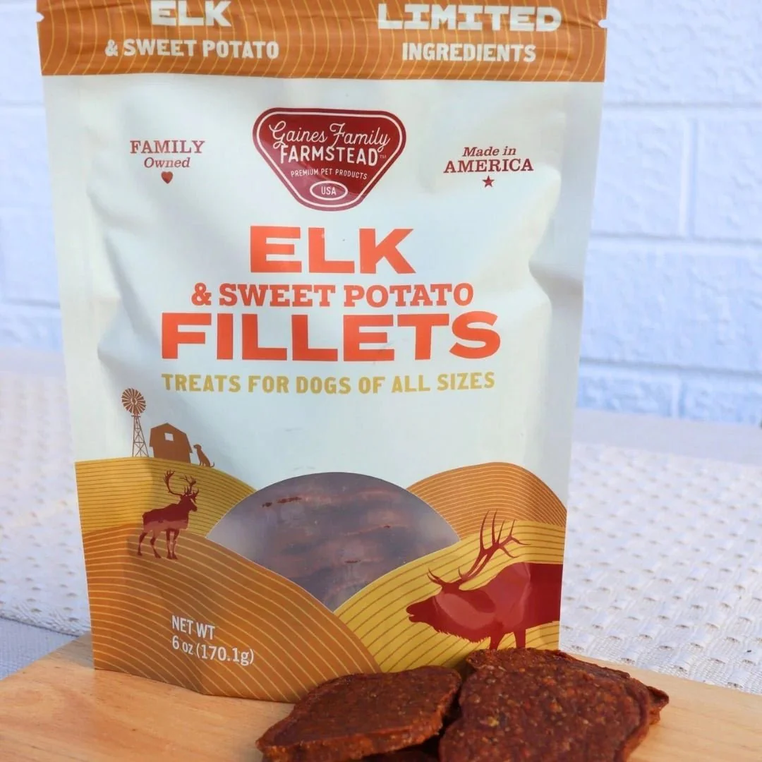 All Natural Meat & Sweet Potato Fillets Dog Treats – Limited Ingredient, Made in USA - Image 28