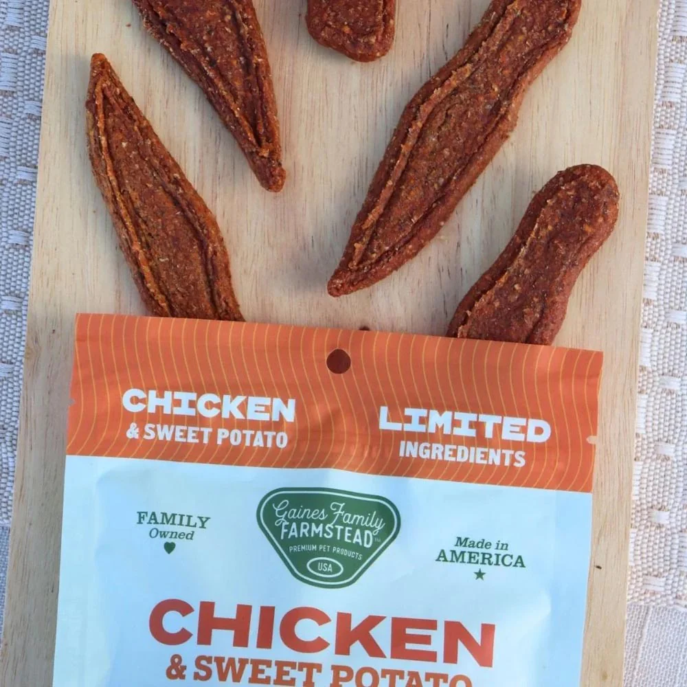 All Natural Meat & Sweet Potato Fillets Dog Treats – Limited Ingredient, Made in USA - Image 5