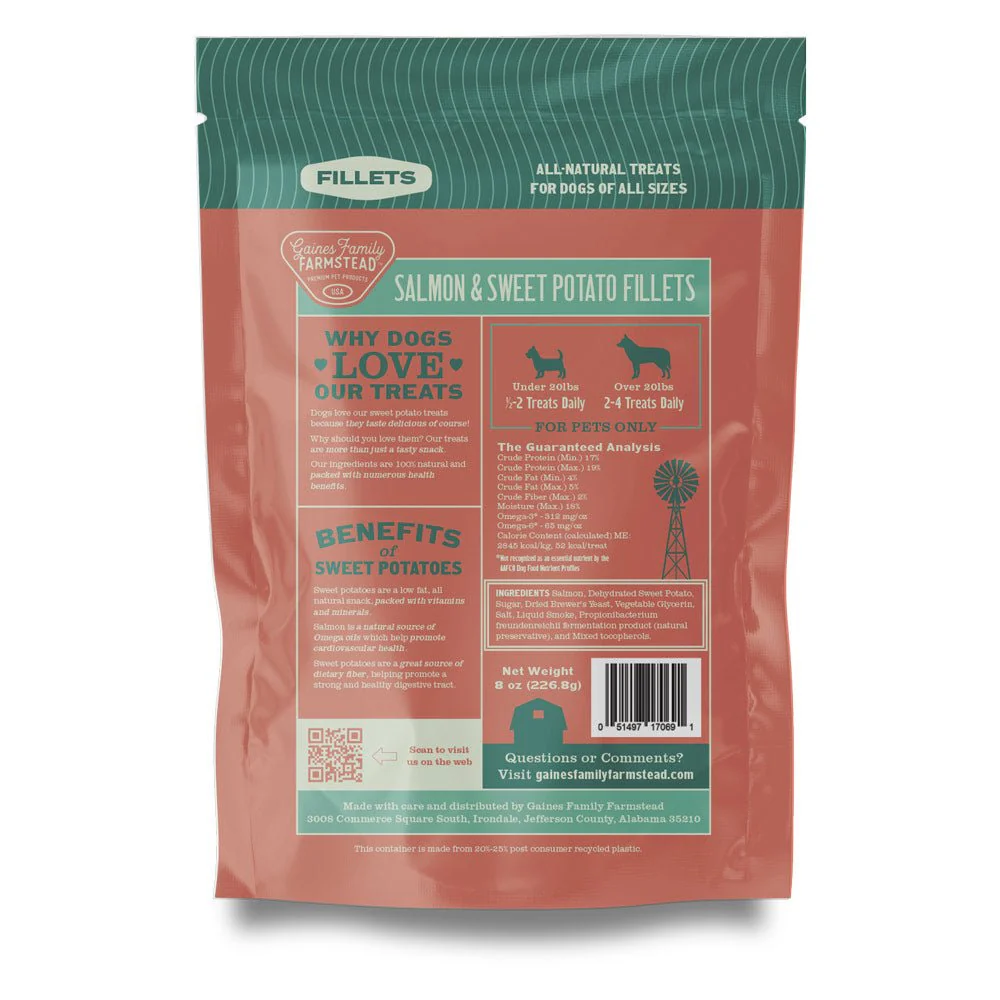 All Natural Meat & Sweet Potato Fillets Dog Treats – Limited Ingredient, Made in USA - Image 8