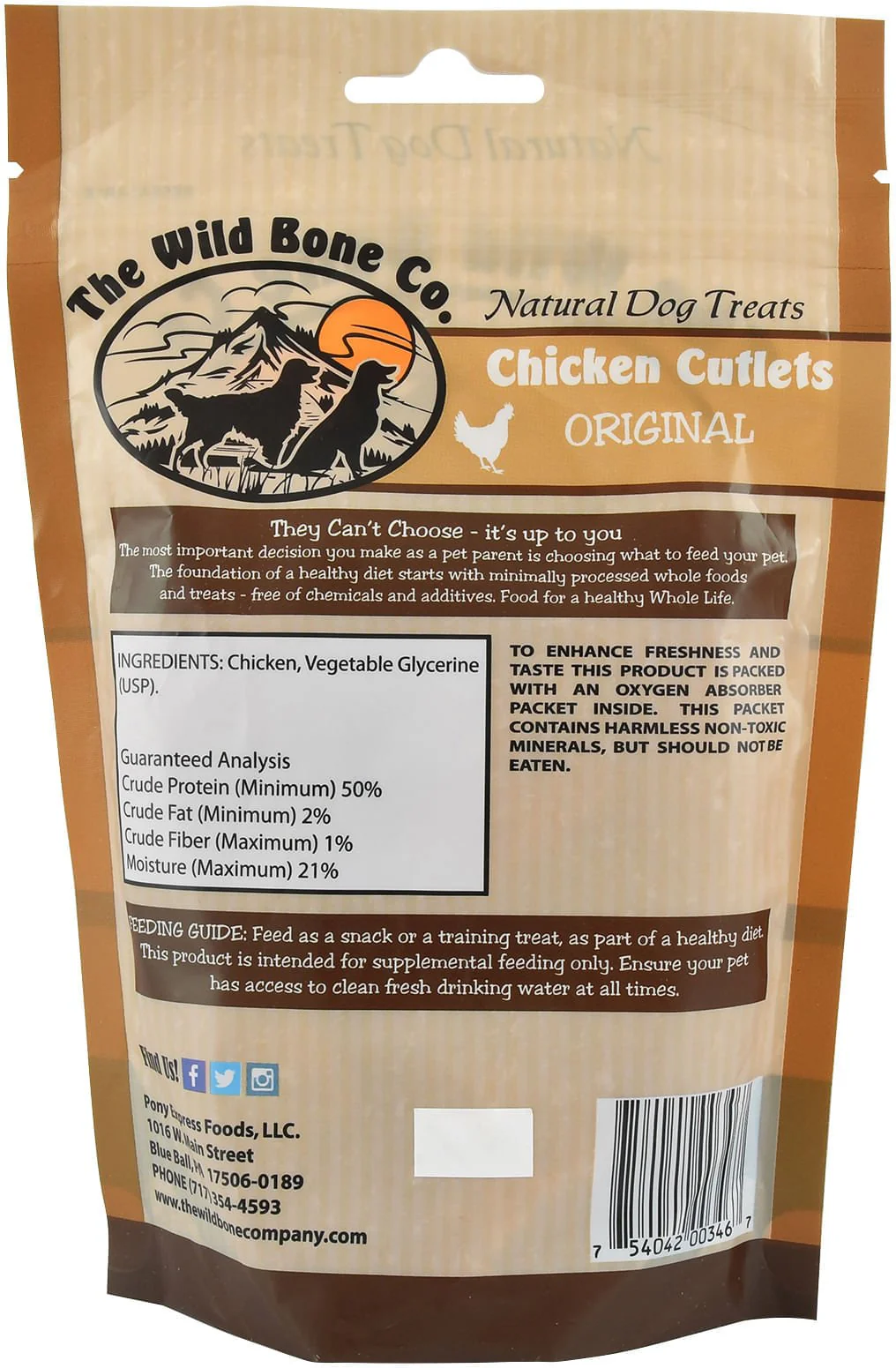 4.5 oz Original Chicken Cutlets Dog Treats - Image 2