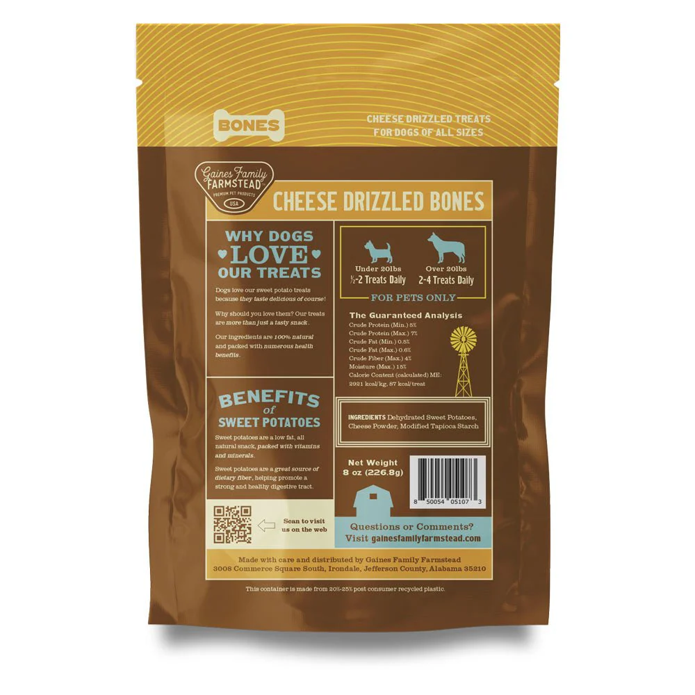 Sweet Potato Bones Dog Treats – All Natural, Limited Ingredient, Oven-Baked, Made in USA - Image 18