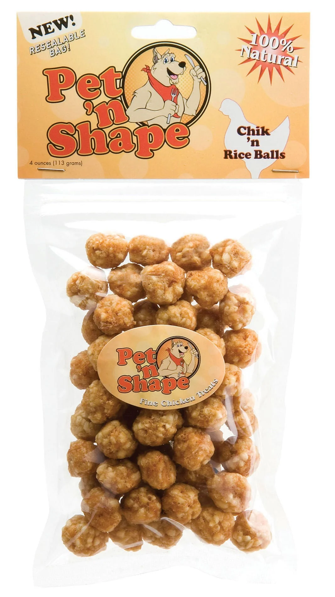 Chik 'n Rice Balls 100% Natural Crunchy Dog Treat