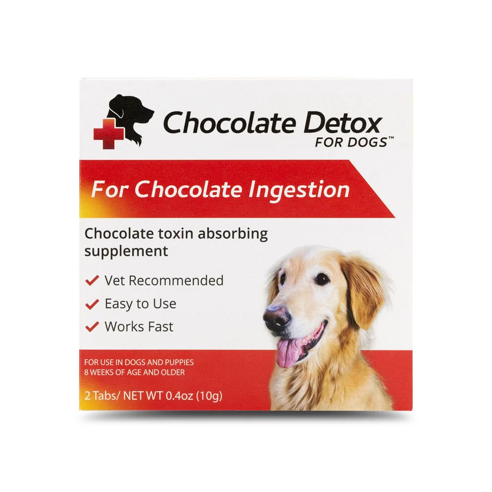 Chocolate Detox for Dogs, 2 Tablets - Image 5