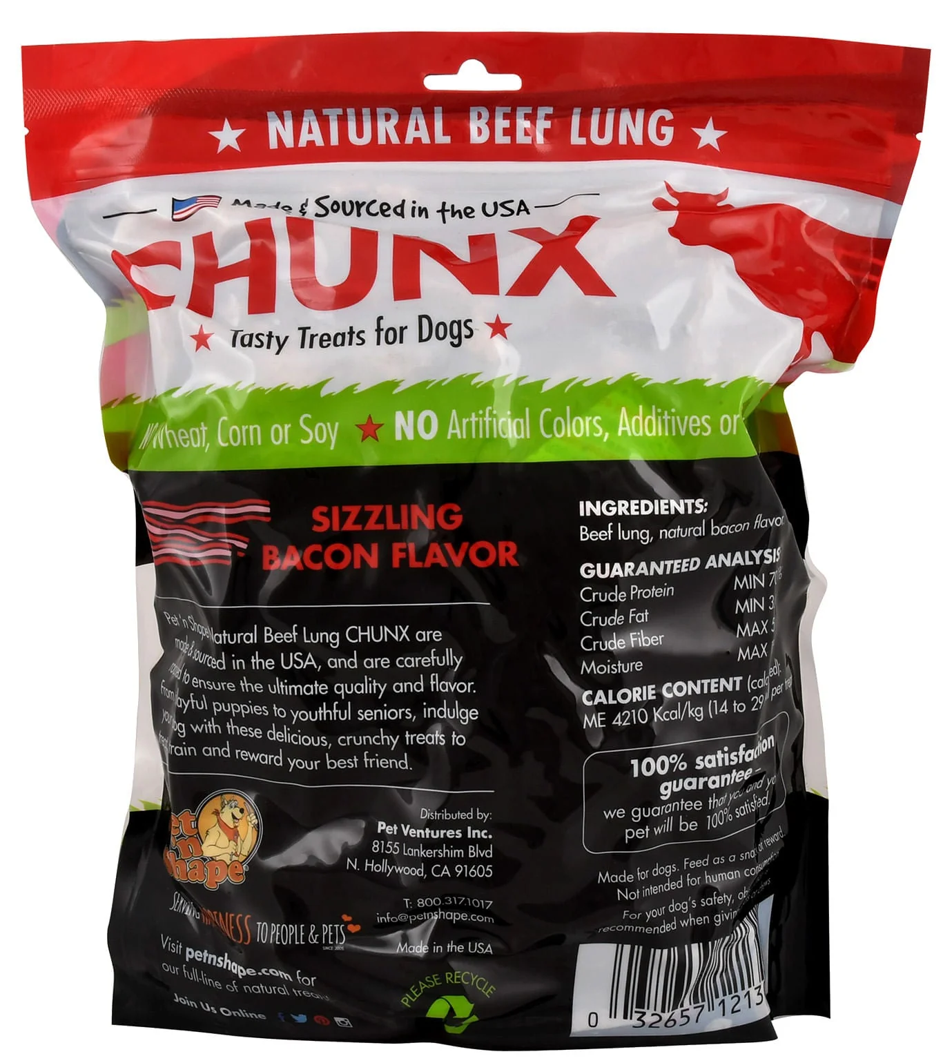 Chunx Bacon Treats for Dogs, 1 lb - Image 9