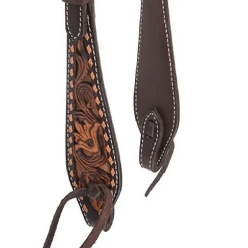 Circle Y Dusty Floral One Ear Headstall, Full - Image 3