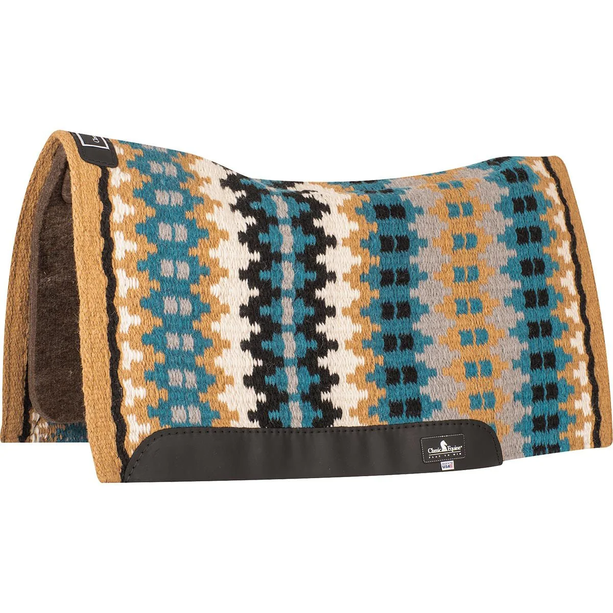 Classic Equine Contour Wool Top Alpaca Saddle Pad - Image 8