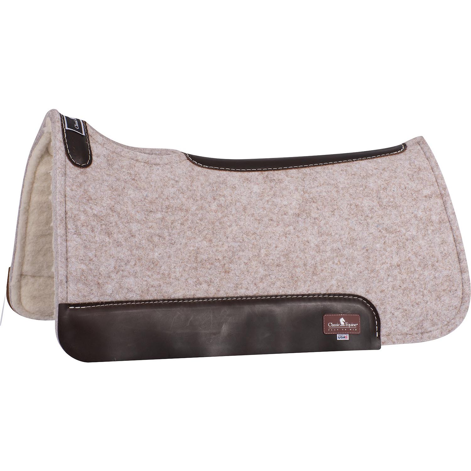 Classic Equine Felt & Fleece Saddle Pad