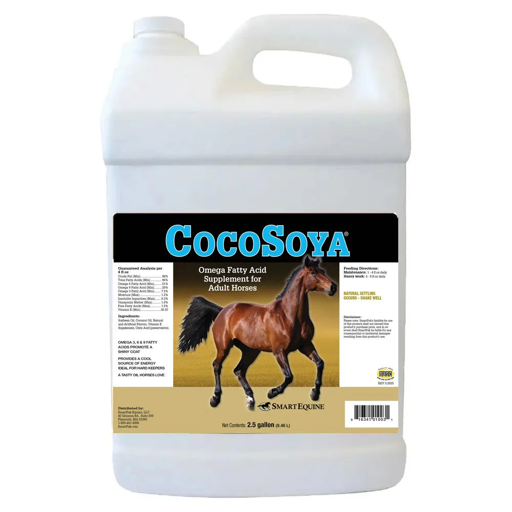 CocoSoya Oil, Omega Fatty Acid Supplement for Horses - Image 4