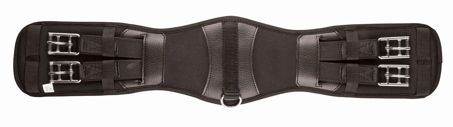 Collegiate Memory Foam Dressage Girth, Black - Image 31