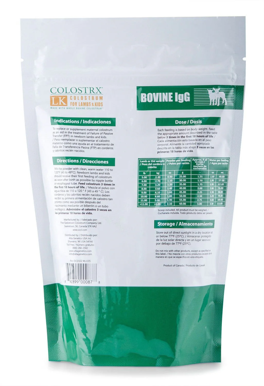 Colostrx LK Colostrum For Lambs & Kids - Image 2