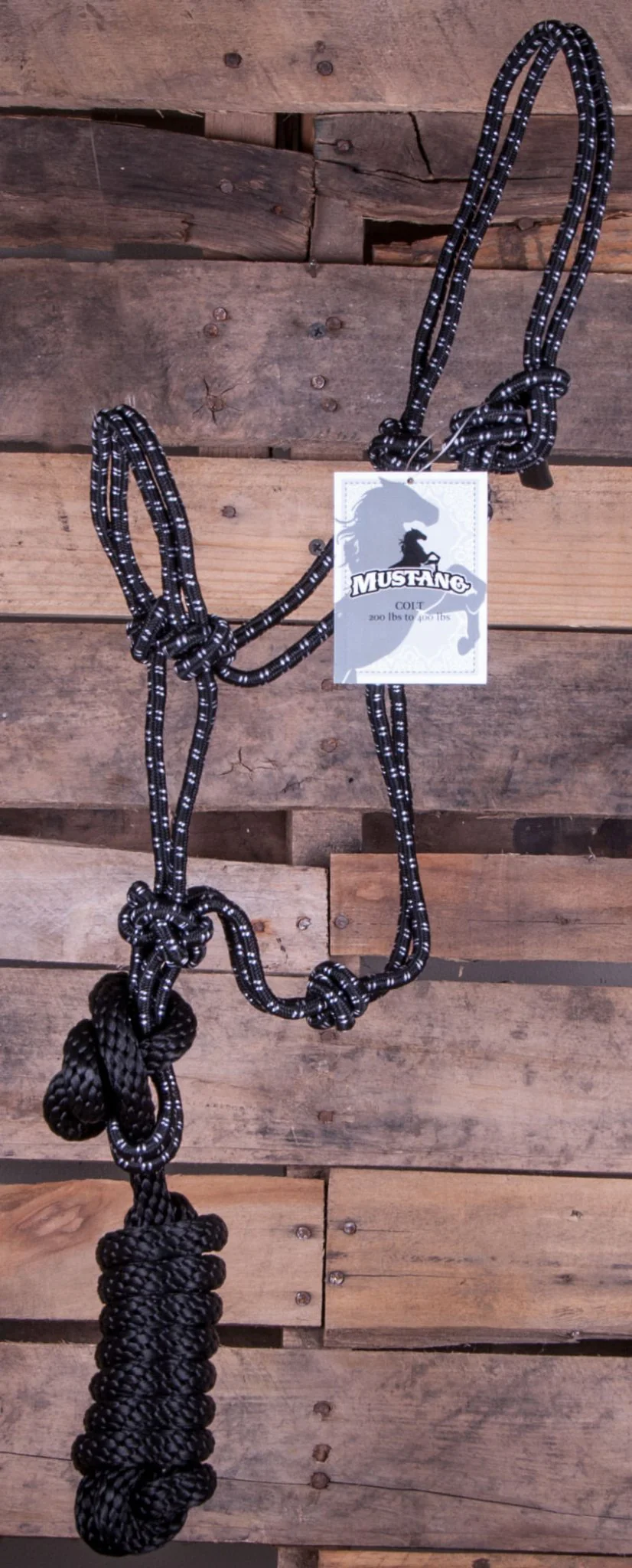 Mustang Rope Halter and Lead, Colt - Image 3