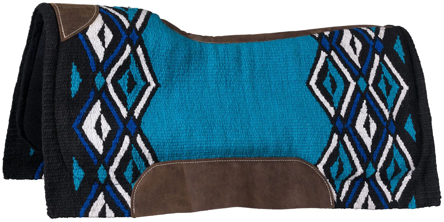 Tough1 Contoured Wool Pachanga Saddle Pad, 34" x 36" - Image 2