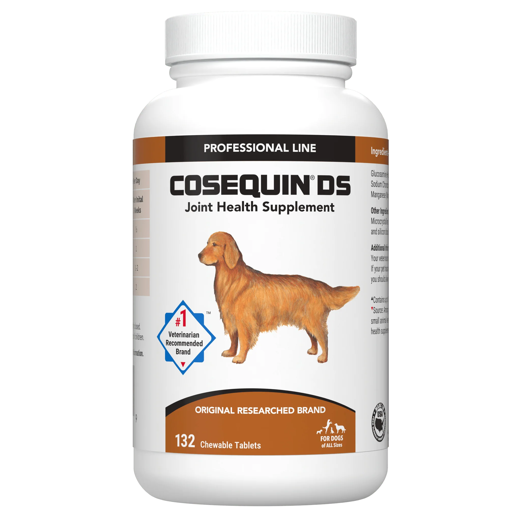 Nutramax Cosequin DS Joint Health with Glucosamine and Chondroitin Supplement for Dogs