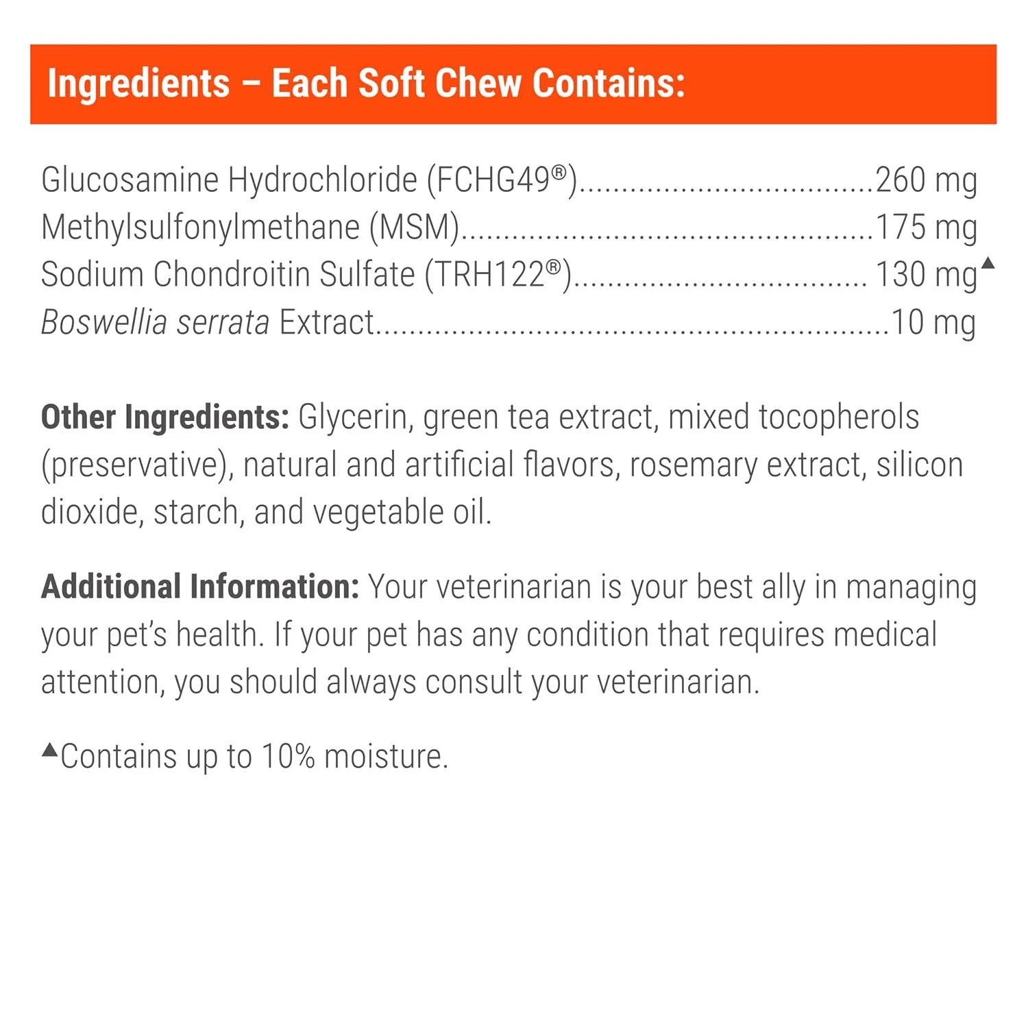 Nutramax Cosequin Mini Plus MSM Professional Line, 45 Soft Chews - Image 7
