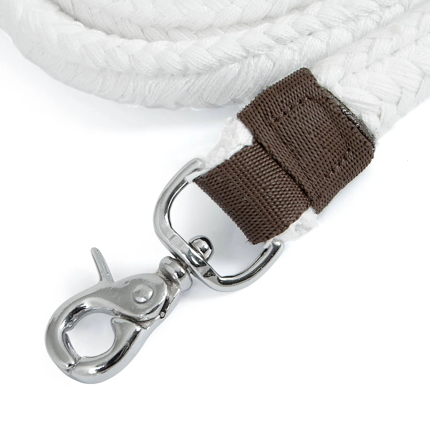 Jeffers Flat Braid Cotton Roping Rein, 7' - Image 6