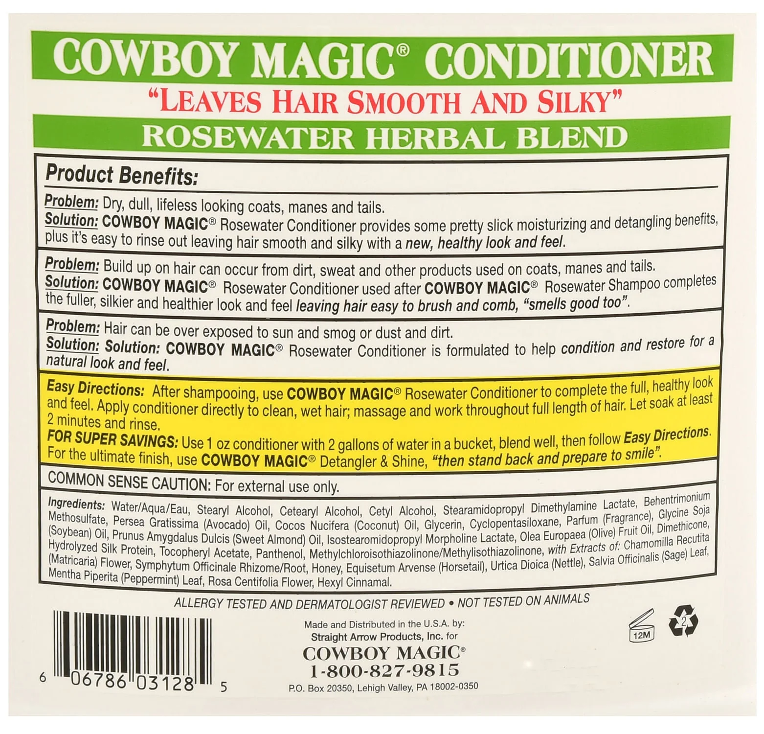 Cowboy Magic Rosewater Conditioner - Image 4