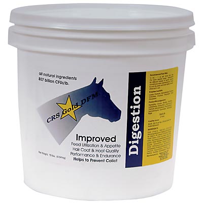 CRS Gold DFM Equine Powder Supplement