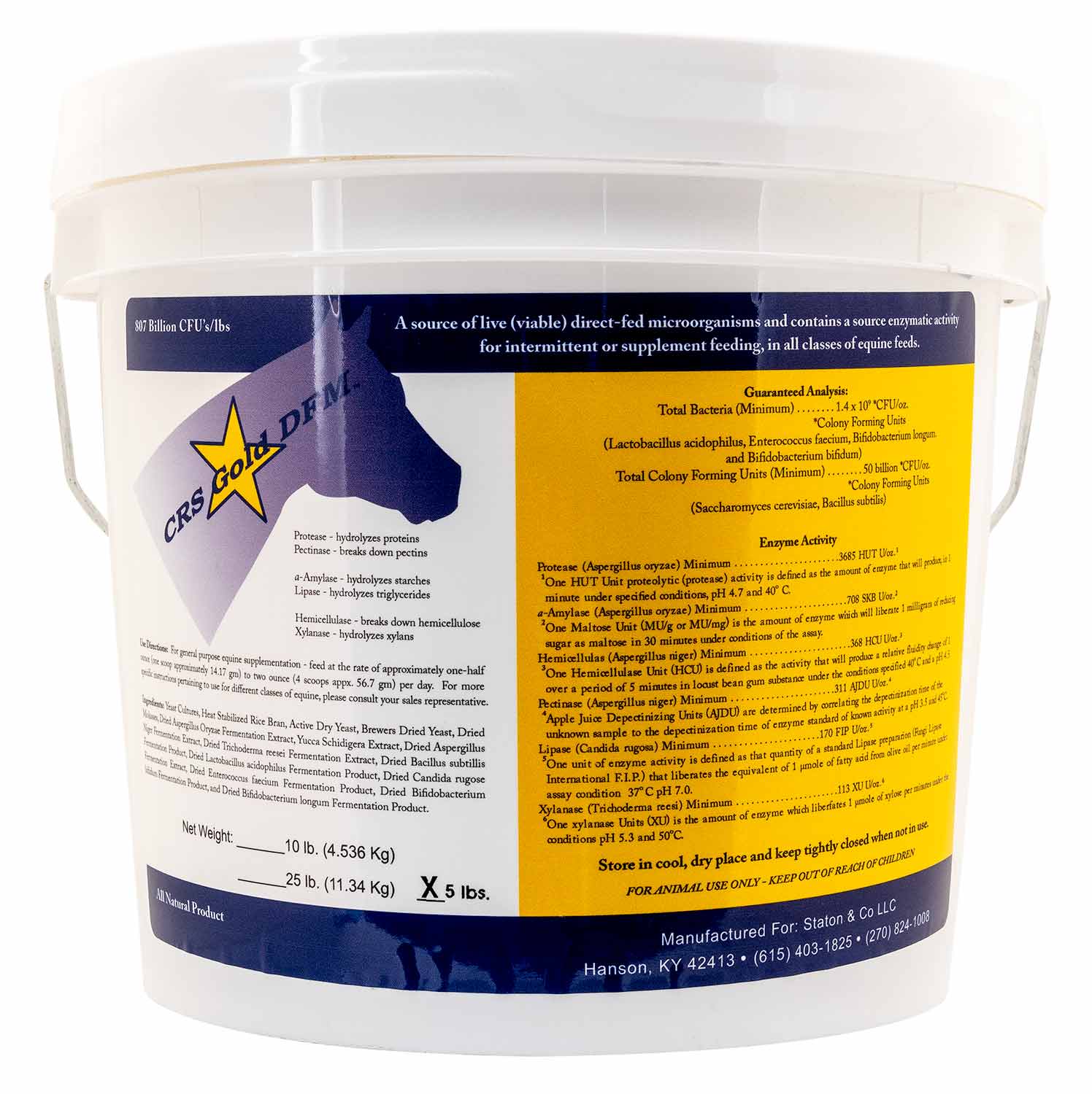 CRS Gold DFM Equine Powder Supplement - Image 6