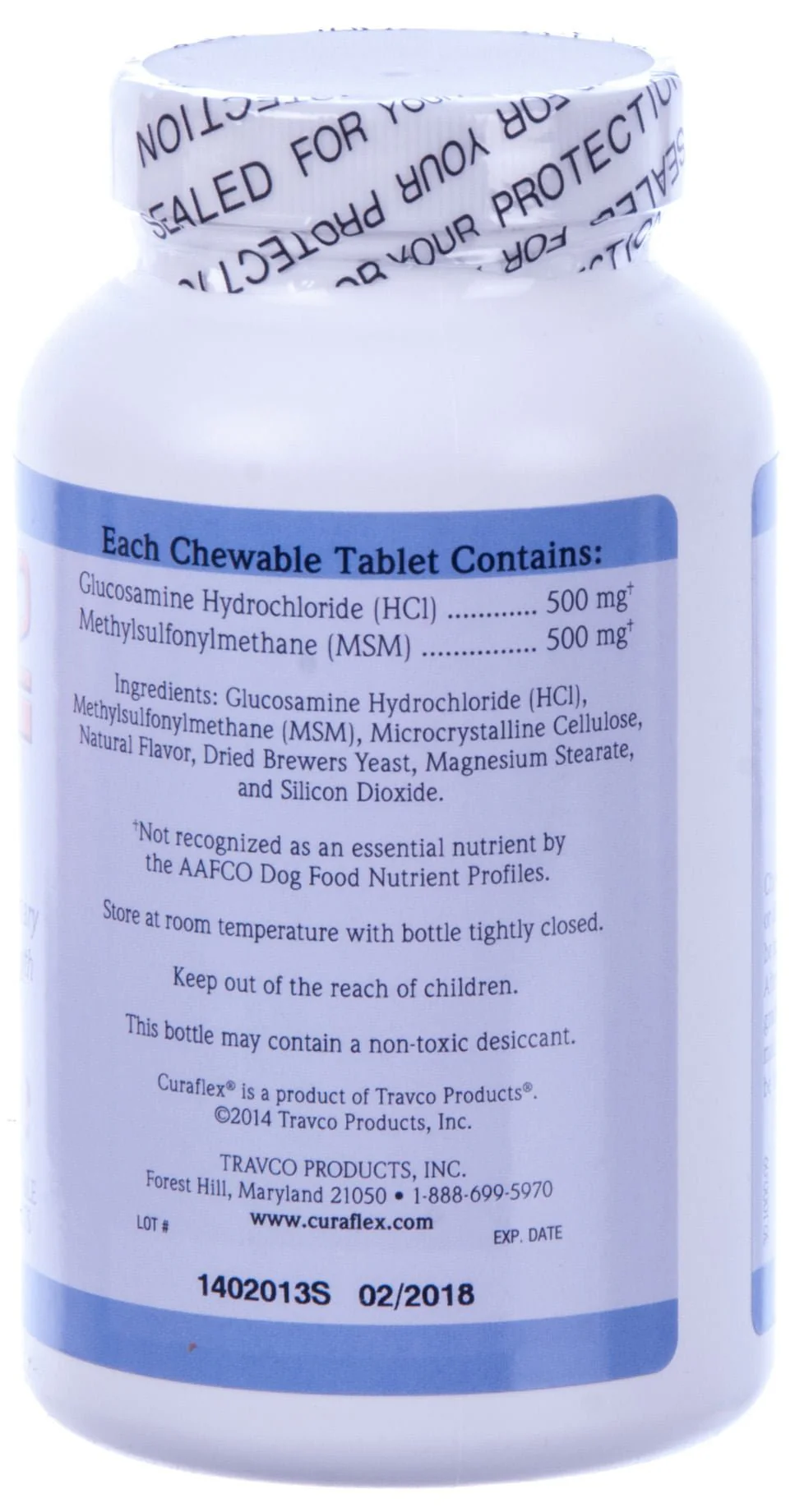 Nutramax Curaflex 2 - Joint Health Supplement for Dogs, 120 Chewable Tablets - Image 2