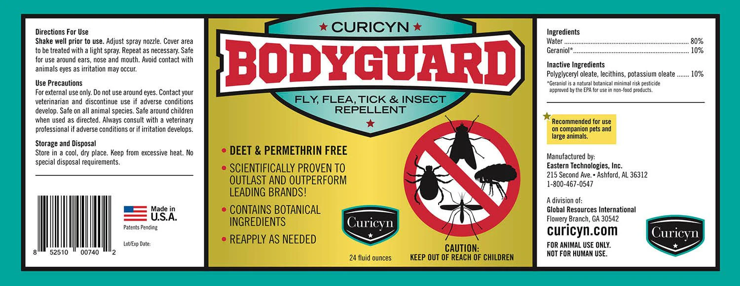 Curicyn's Bodyguard Fly, Flea, Tick and Insect Repellent - Image 4
