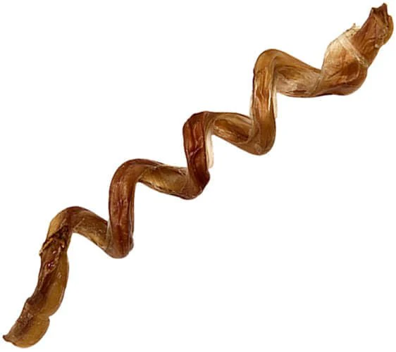 Jones Curly Q Bully Stick, approx. 8"-10"L - Image 3