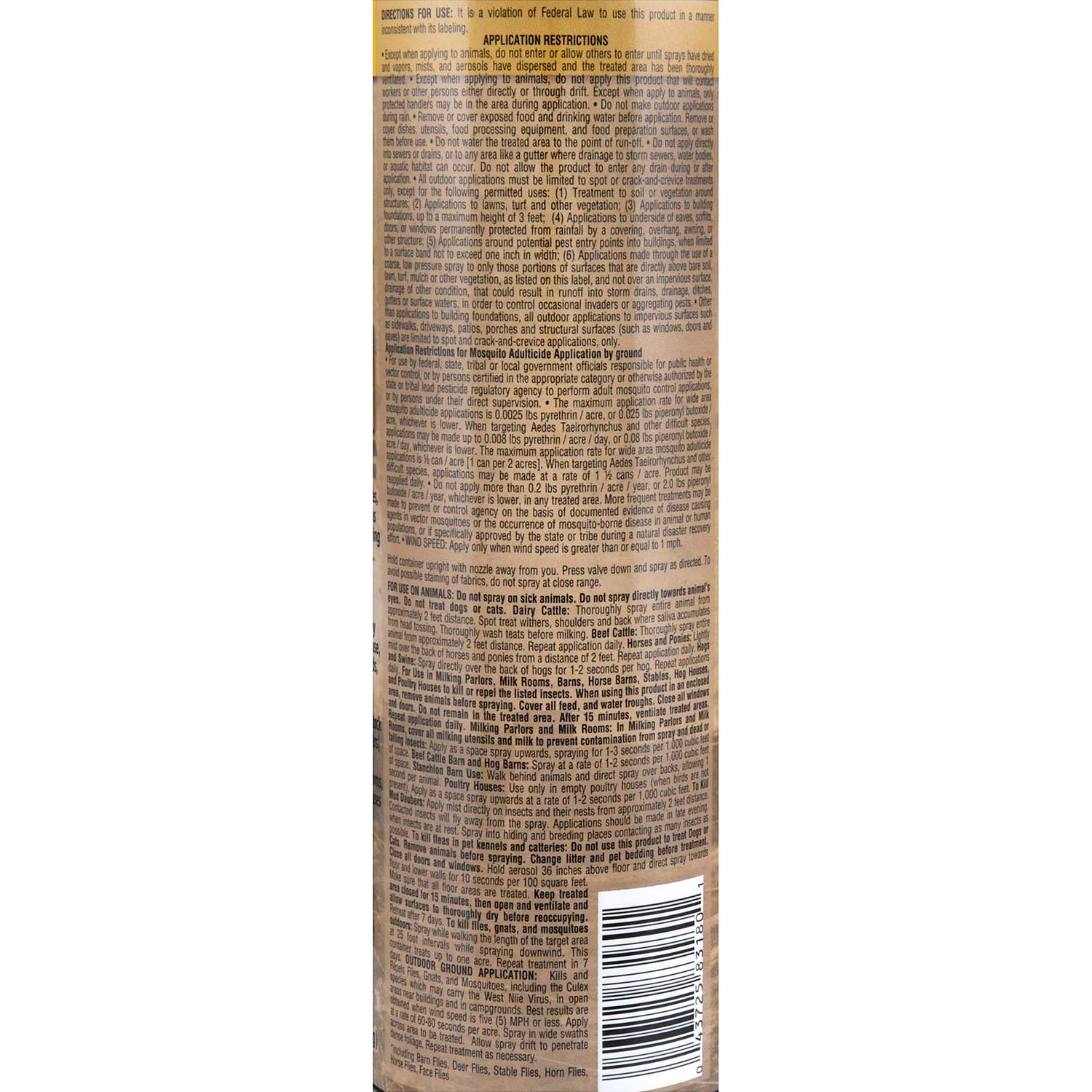 Farm & Dairy CV-80D Insect Control, 18.5 oz - Image 8