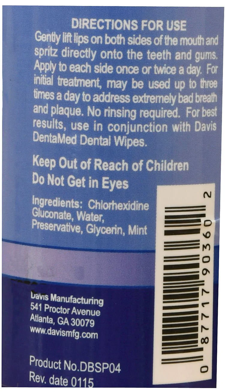 Davis DentaMed Spray, 4 oz - Image 3