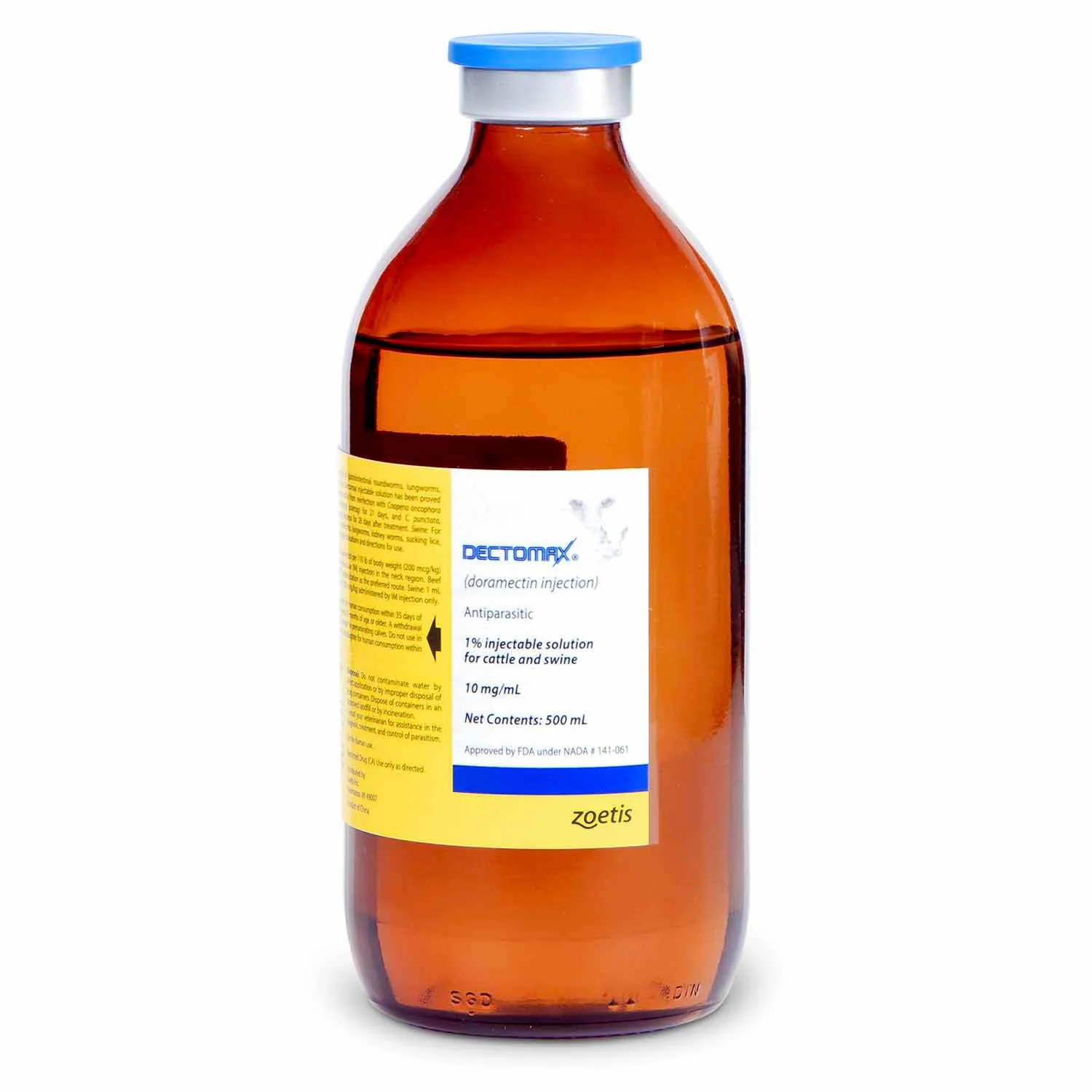 Dectomax 1% Injectable Wormer for Cattle & Swine (Applicator Syringe Sold Separately) - Image 3