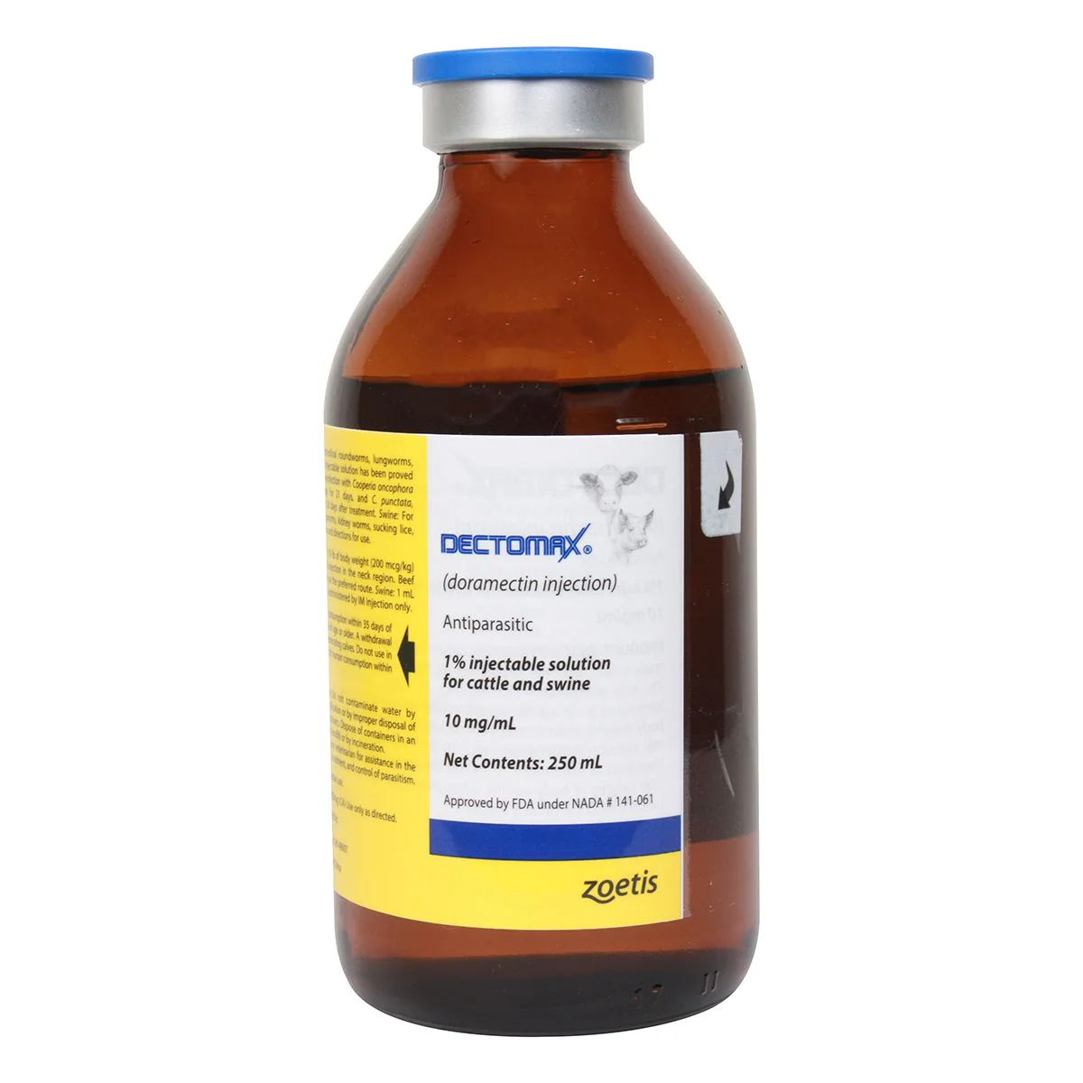 Dectomax 1% Injectable Wormer for Cattle & Swine (Applicator Syringe Sold Separately) - Image 5