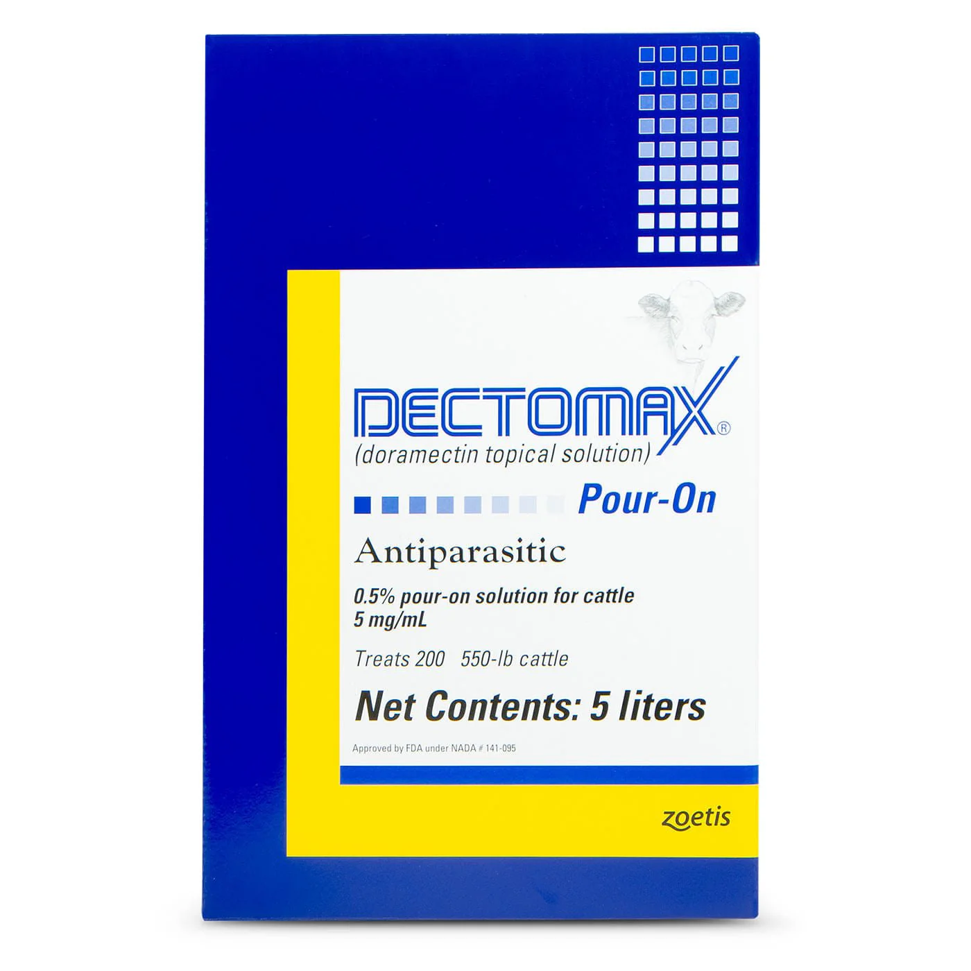 Dectomax Doramectin Pour-On Wormer – Beef & Dairy Cattle Parasite Treatment - Image 7