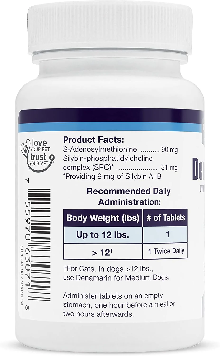 Nutramax Denamarin Liver Health Tablets for Dogs and Cats - Image 2