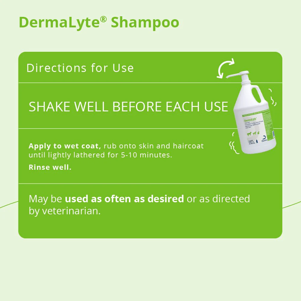 Dermalyte Shampoo for Dogs, Cats & Horses - Image 9