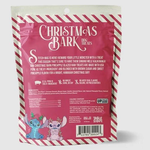 Disney Christmas Bark Jerky Dog Treats, 5 oz  Roast Beef, Turkey & Pineapple Flavors, Grain-Free, Healthy Soft Holiday Treats, Made in USA - Image 10