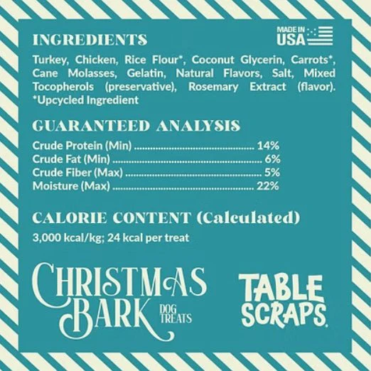 Disney Christmas Bark Jerky Dog Treats, 5 oz  Roast Beef, Turkey & Pineapple Flavors, Grain-Free, Healthy Soft Holiday Treats, Made in USA - Image 8