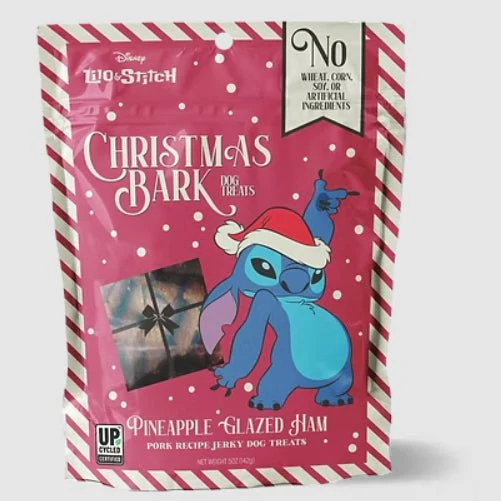 Disney Christmas Bark Jerky Dog Treats, 5 oz  Roast Beef, Turkey & Pineapple Flavors, Grain-Free, Healthy Soft Holiday Treats, Made in USA - Image 9