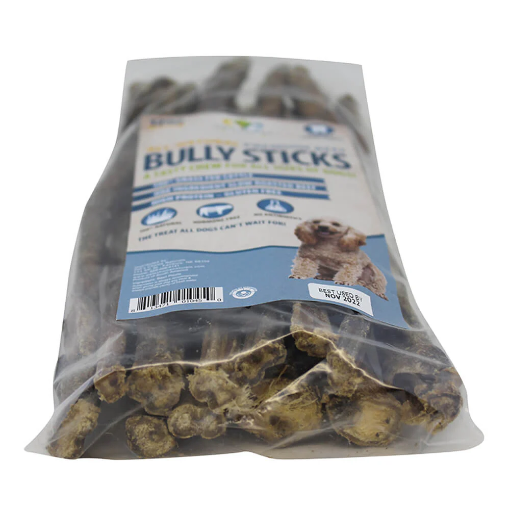 Dog Bully Sticks Premium All Natural Dog Pizzle Chews, 12" - Image 5