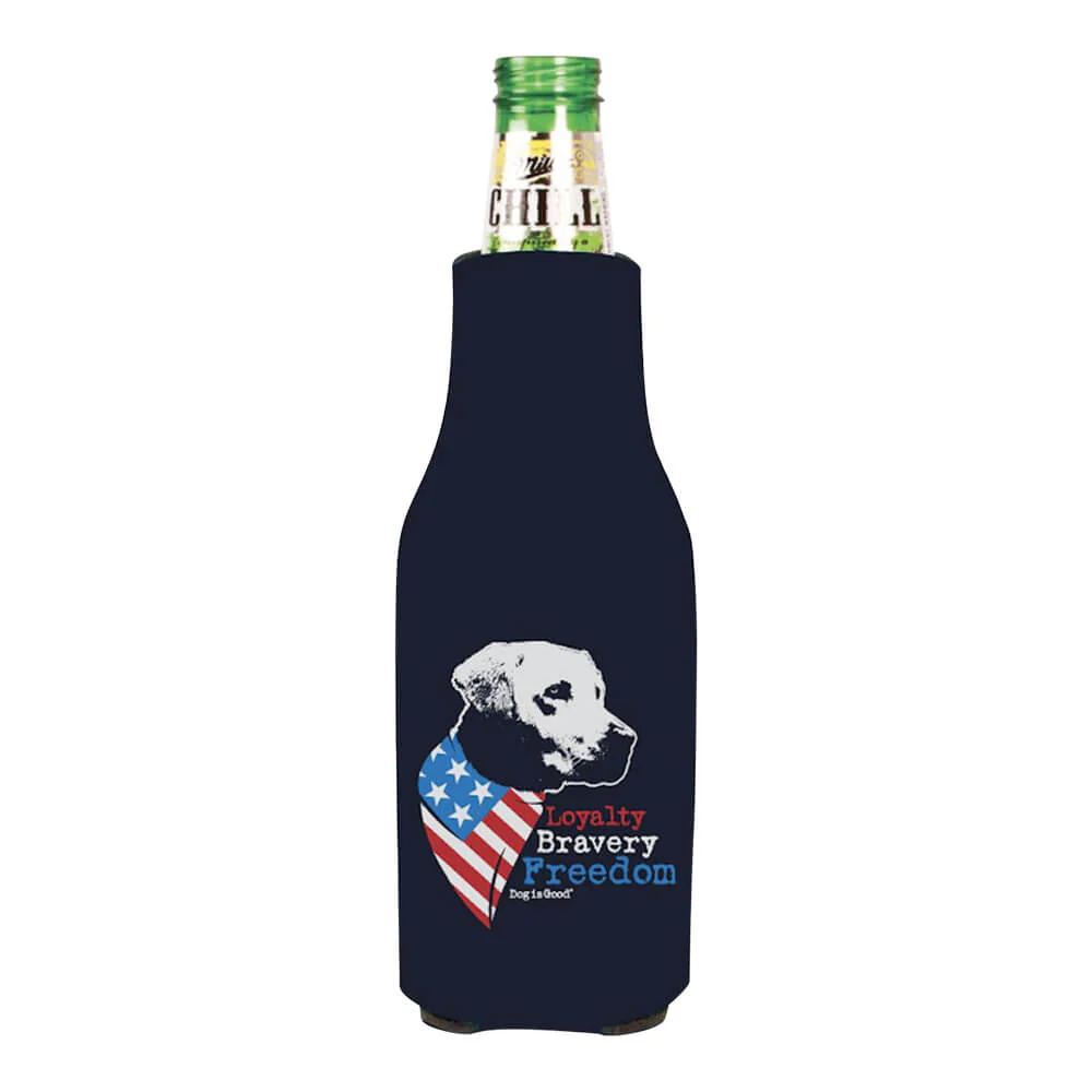 Dog is Good Zipper Bottle Koozie - Image 3