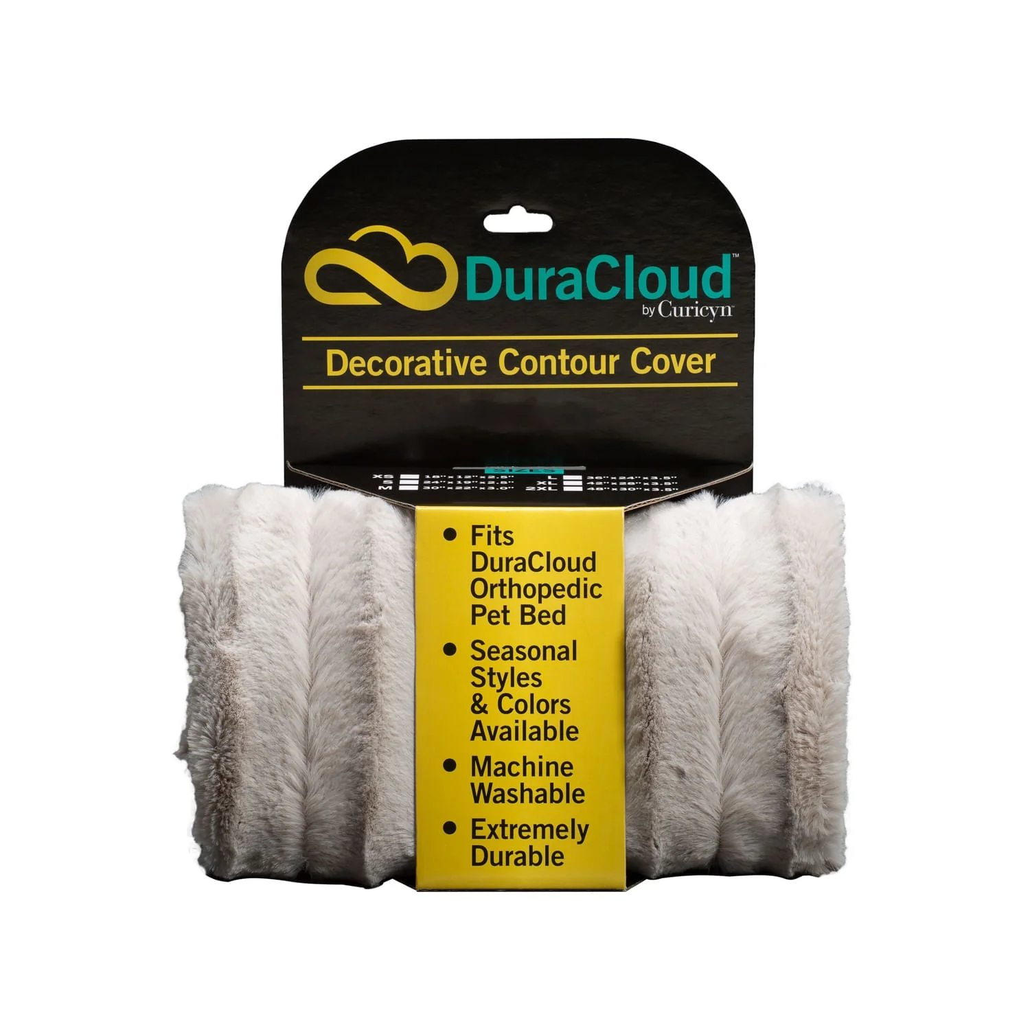 DuraCloud Orthopedic Pet Bed with Washable Cover, Joint Support Foam & Waterproof Liner - Image 69